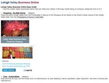 Tablet Screenshot of lehighvalleybusiness.org
